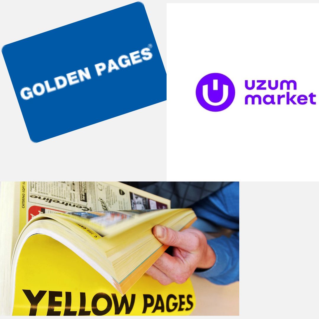 "Golden Pages", "Yellow Pages" va "Uzum Market" kabi saytlarda biznesni joylashtirish